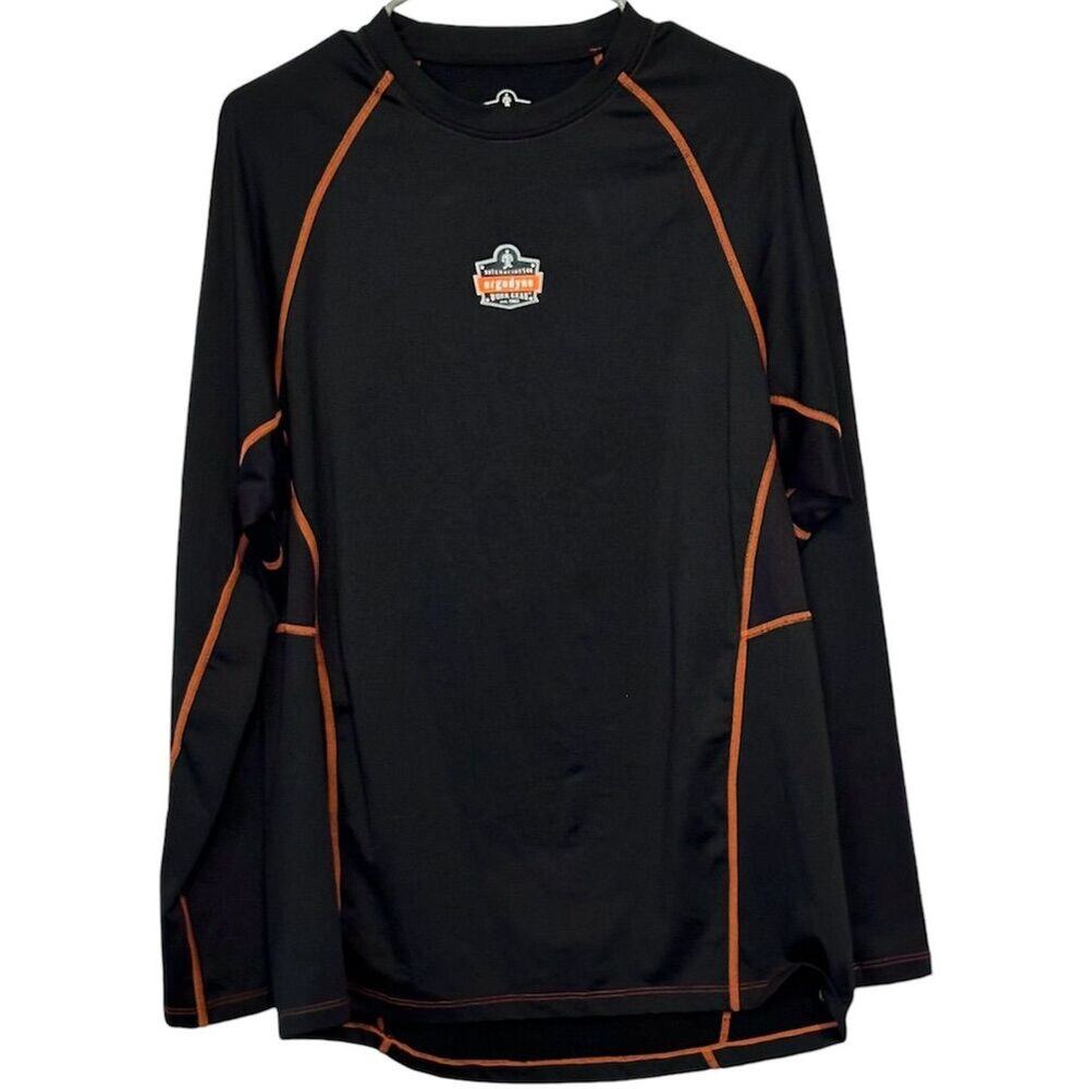 Ergodyne N-Ferno Thermal Long Sleeve Shirt Black XL Unisex Winter‎ Wear